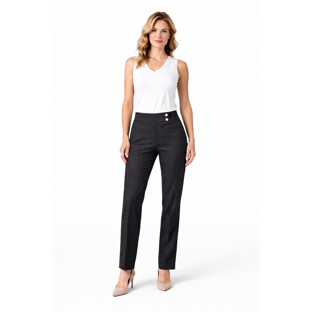 REKUCCI Charcoal Slim Fit Dress Pants Womens Size 10 Stretch Work‎ Career